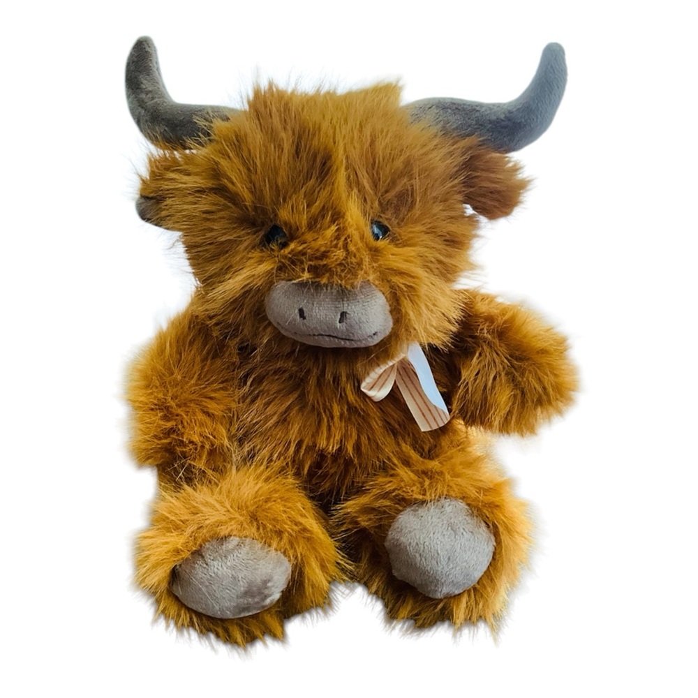 Plush Highland Cow Toy